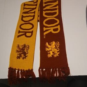 Gryffindor Harry Potter Knit Scarf Reversible Excellent Pre-Owned Conditions